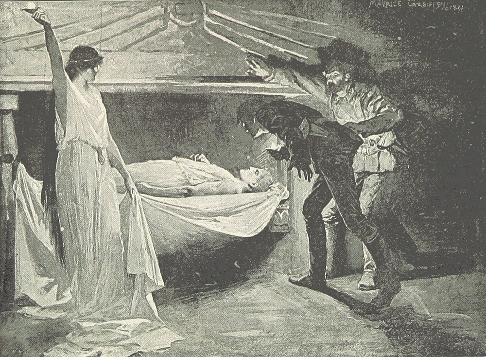 Illustration from H. Rider Haggard’s “She,” 1888 edition. The British Library.