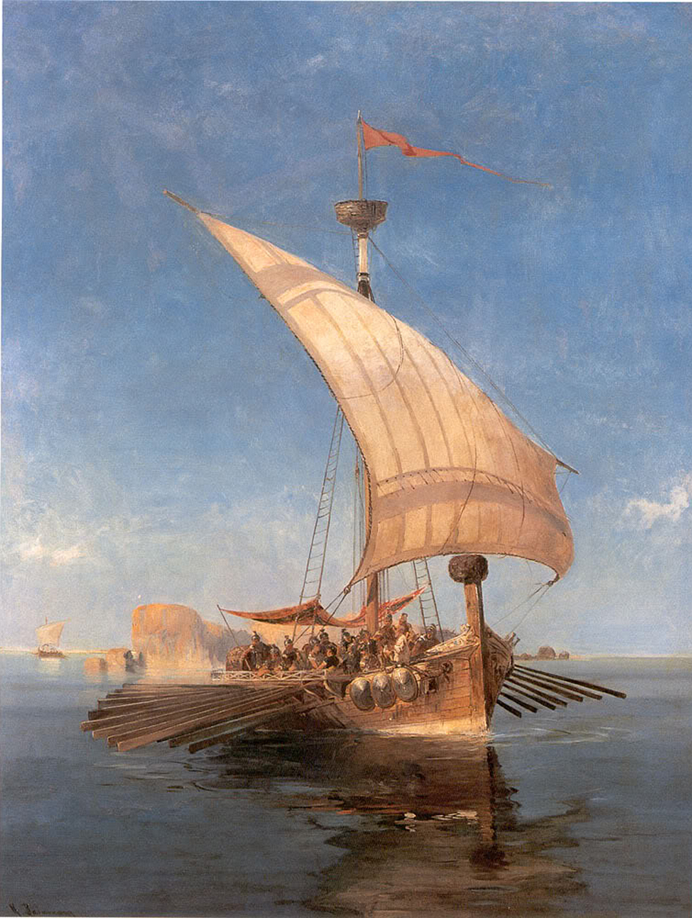 Argo, by Konstantinos Volanakis, nineteenth century. Wikimedia Commons.