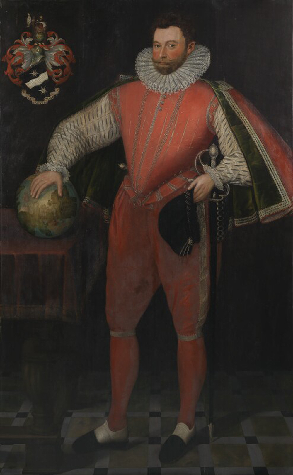 Sir Francis Drake, c. 1581. © National Portrait Gallery, London.