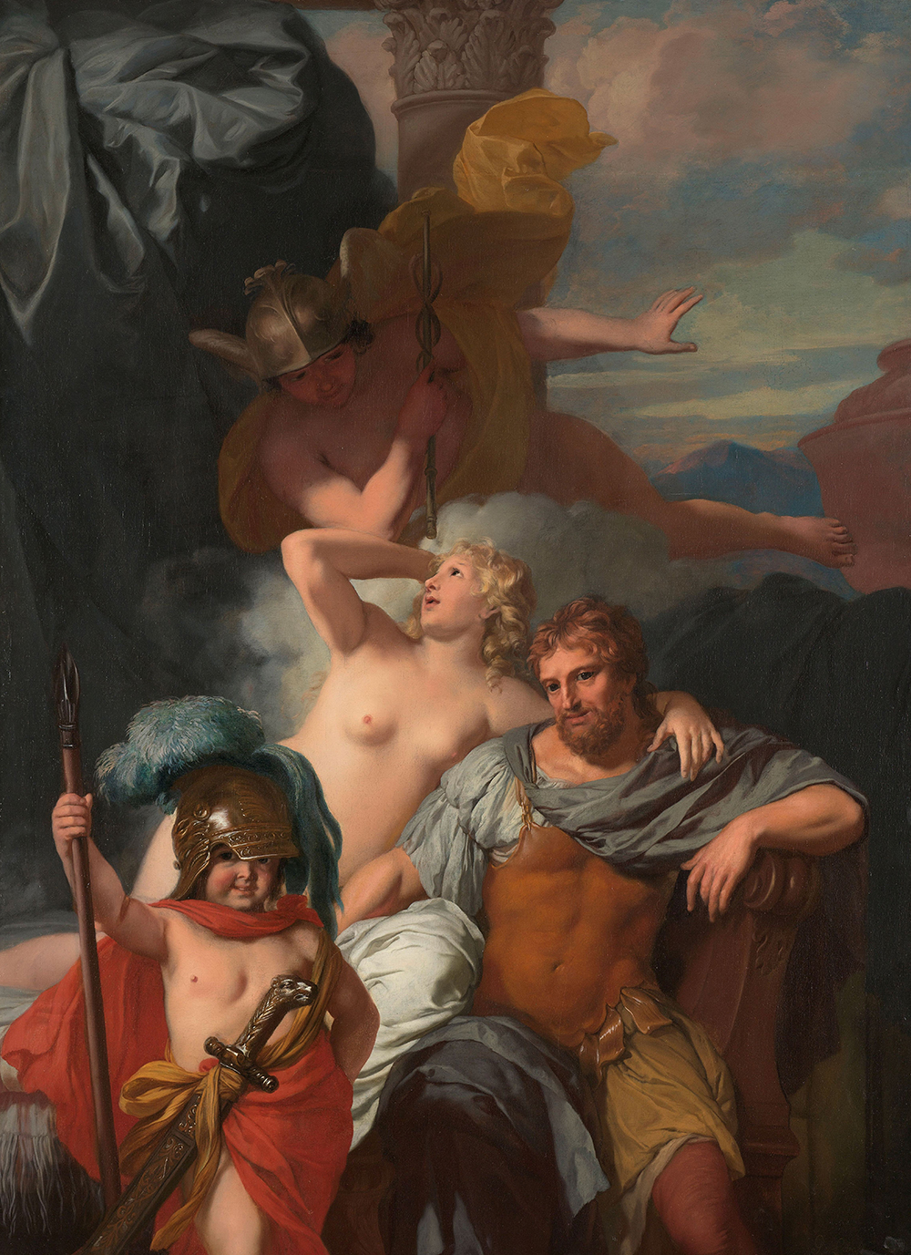 “Mercury Ordering Calypso to Release Odysseus,” by Gerard de Lairesse, c. 1680. Rijkmuseum.