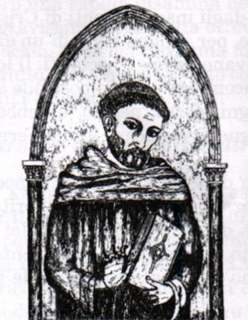 Italian Franciscan friar and historian Salimbene Di Adam.