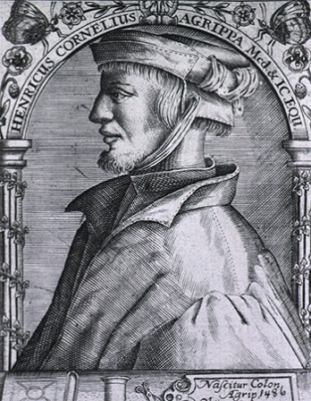 German magician, occult writer, and theologian Heinrich Cornelius Agrippa.