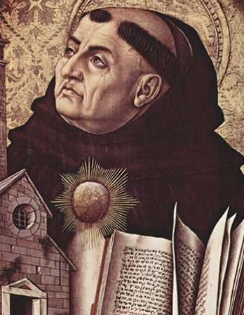 Italian Christian theologian and philosopher Thomas Aquinas.
