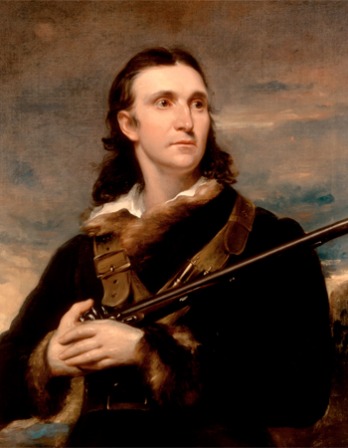 Painting of ornithologist and artist John James Audubon.