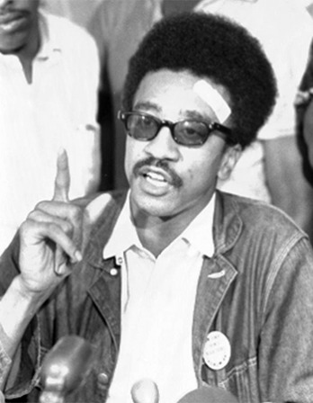 Black power leader H. Rap Brown.