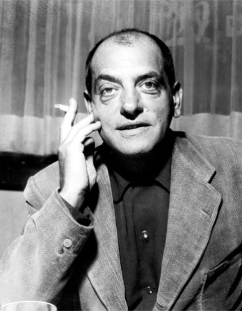 Black and white photograph of Spanish filmmaker Luis Buñuel.