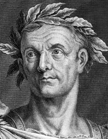 Roman general and ruler Julius Caesar.