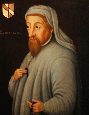 English writer Geoffrey Chaucer.