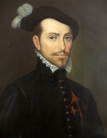 Spanish conquistador Hernán Cortés.