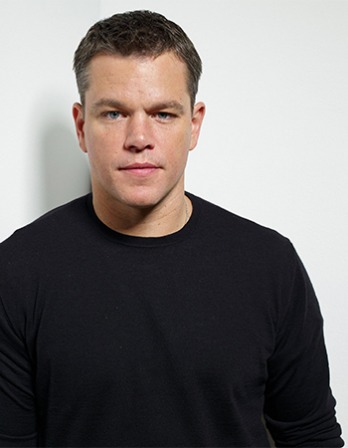 American actor, screenwriter, and producer Matt Damon.