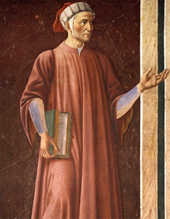 Italian poet Dante Alighieri.