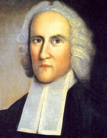 Portrait of American Puritan theologian Jonathan Edwards.