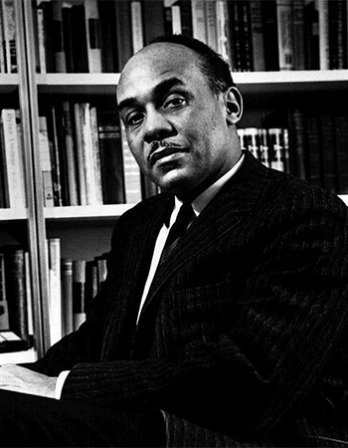 Photograph of American writer Ralph Ellison.