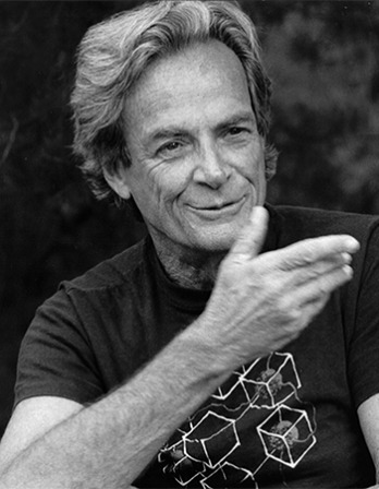 American physicist Richard Feynman.