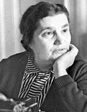 Russian author Yevgenia Semyonova Ginzburg.