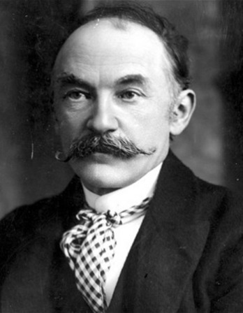 English novelist and poet Thomas Hardy.