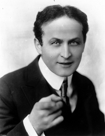 American magician Harry Houdini.