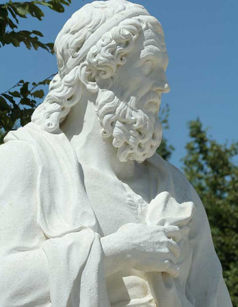 Sculpture of Isocrates at the Parc de Versailles