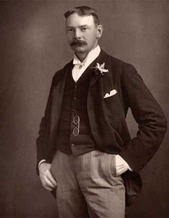 English writer Jerome K. Jerome.