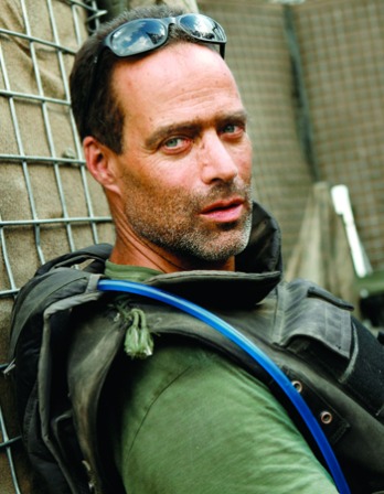 Photograph of American journalist Sebastian Junger.