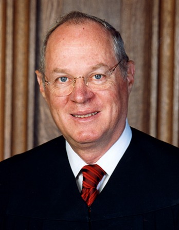 Photograph of U.S. Supreme Court justice Anthony Kennedy.