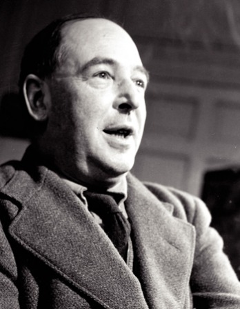 C.S. Lewis Black and white photograph of scholar, novelist, and Christian apologist C.S. Lewis.