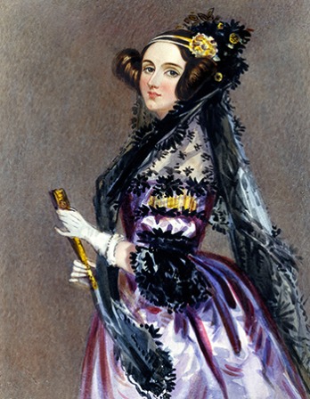 English mathematician and writer Ada Lovelace.
