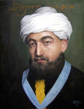 Jewish philosopher, jurist, and physician Moses Maimonides.
