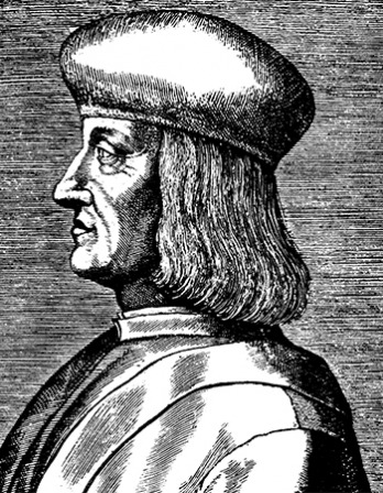 Printer and publisher Aldus Manutius the Elder.