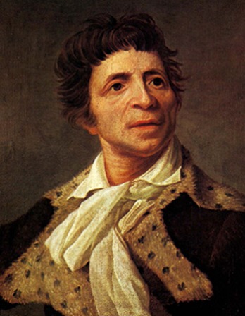 French politician, physician, and journalist Jean-Paul Marat.