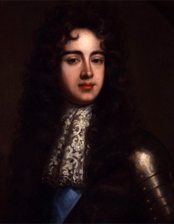 Portrait of claimant to English throne James Scott, Duke of Monmouth.