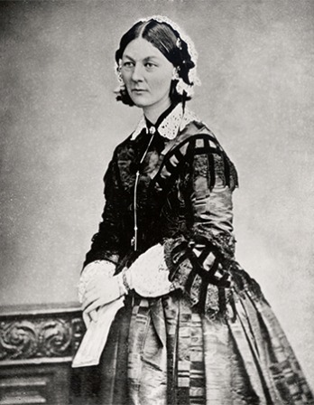 English nurse Florence Nightingale.