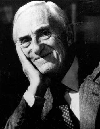 Photograph of British novelist Patrick O'Brian.