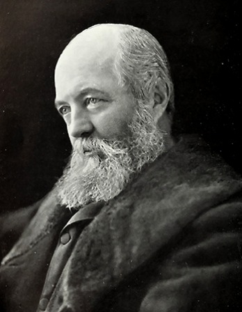 American landscape architect Frederick Law Olmsted.