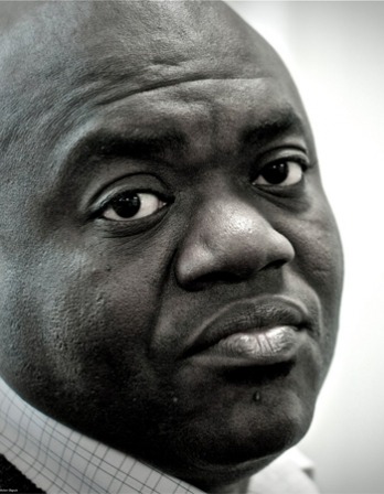 Black and white photograph of E. C. Osondu.