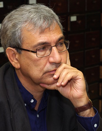 Turkish author Orhan Pamuk.
