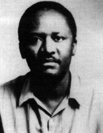 Photograph of Ugandan poet Okot p'Bitek.