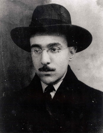 Portuguese poet Fernando Pessoa.
