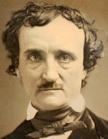 Photograph of American short-story writer and poet Edgar Allan Poe.
