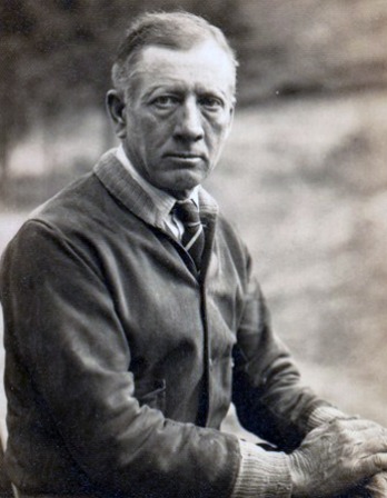 Stone mason LeRoy Pollock.