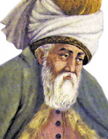 Sufi mystic and poet Rumi.