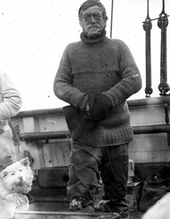 Polar explorer Ernest Shackleton.