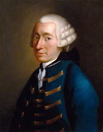 Scottish novelist Tobias Smollett.