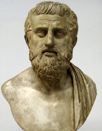Greek dramatist Sophocles.