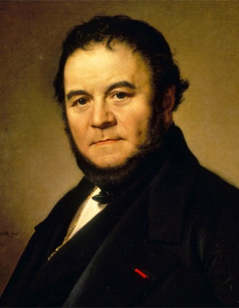 Stendhal Portrait of French writer Stendhal.
