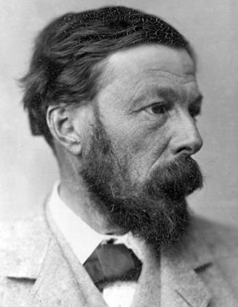 Photograph of English essayist, poet, and biographer John Addington Symonds.