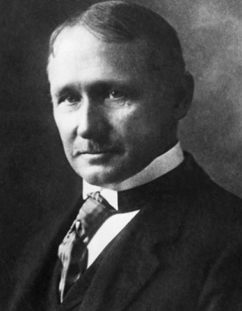 Frederick W. Taylor in suit and tie