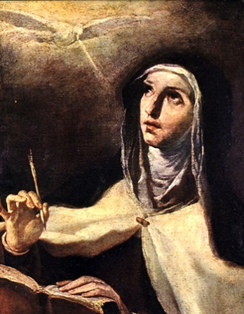 Saint Teresa of Ávila.