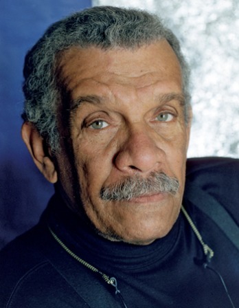 Photograph of West Indian poet and playwright Derek Walcott.