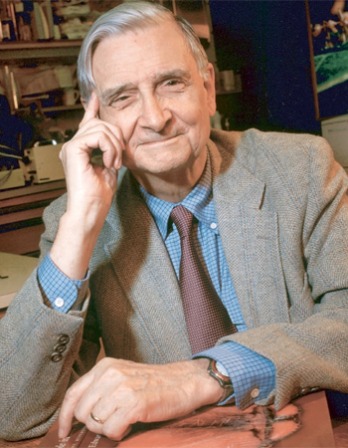 Photograph of American biologist Edward O. Wilson.